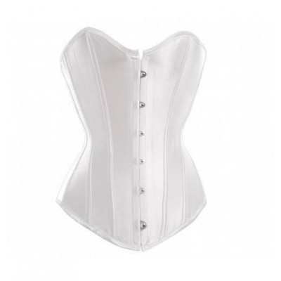 Corset en satin Virgin blanc