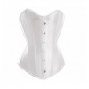 Corset en satin Virgin blanc