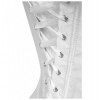 Corset en satin Virgin blanc