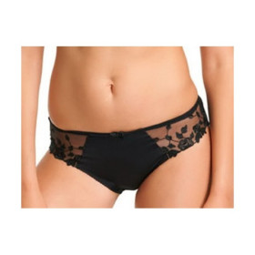 Culotte en satin et dentelle Fantasie Belle noire