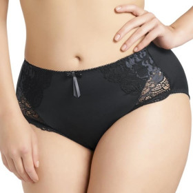Culotte grande taille Elomi Amelia noire