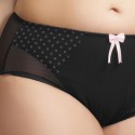 Shorty Elomi Betty noir à pois