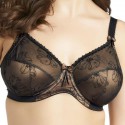 Soutien gorge avec armatures emboîtant du Elomi Imogen Marron et Noir