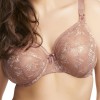 Soutien gorge avec armatures plongeant Victoria Praline