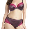 Ensemble soutien-gorge et slip Elomi Jocelyn Gris et Rose Fuschia