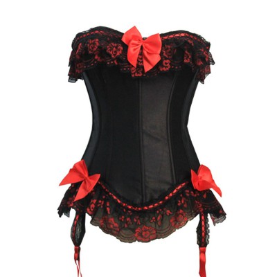 corset rouge et noir