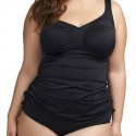 Tankini Elomi noir pour grands bonnets