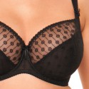 Soutien-gorge à armature à balconnet Curvy Kate Dreamcatcher Noir