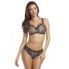 Parure de lingerie Fatansie Susanna Noir et Doré