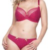 Ensemble string et soutien gorge Curvy Kate Dreamcatcher Rose