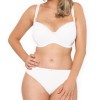 Ensemble string et soutien-gorge Curvy Kate Daily Boost Blanc