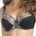 Soutien gorge à armatures renfort latéral Fantasie Elodie Noir