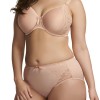 Culotte grande taille avec dentelle Elomi Hermione beige