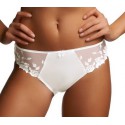 Culotte en satin et dentelle Fantasie Belle blanche