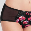 Shorty Curvy Kate Rosie imprimé Scarlett noir