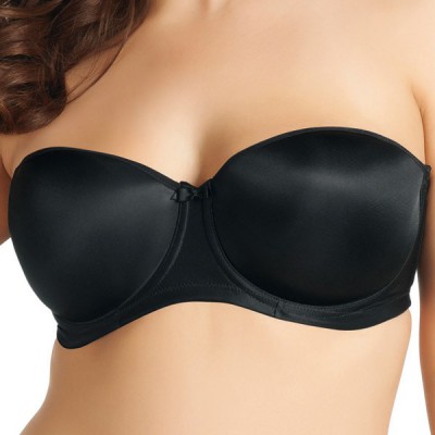 soutien gorge noir sans bretelle