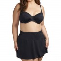 Jupette de bain grande taille noire Elomi Swim