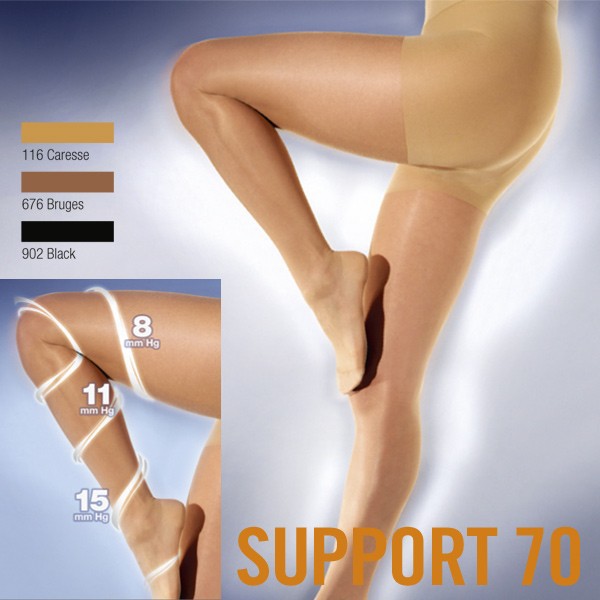 Collant de contention 70 deniers compression moyenne Cette Support 70