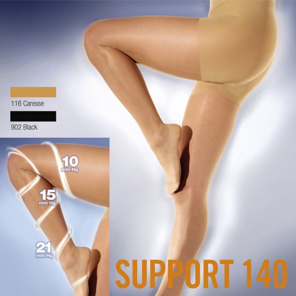 Collant de contention 140 deniers compression forte Cette Support 140