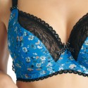 Soutien gorge Freya Piper Bleu et Noir