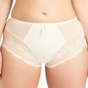 culotte slip grande taille de mariage avec broderies Elomi Maria