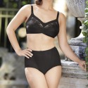 gaine noire anita comfort avec forte proportion de coton