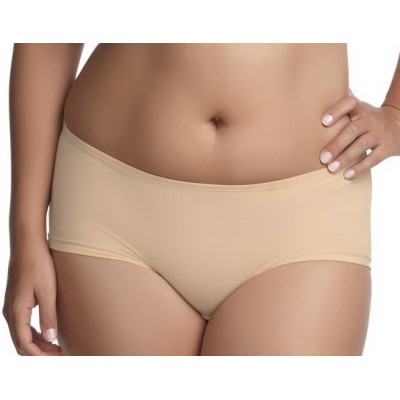 Shorty grande taille Elomi smoothing beige