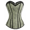 Corset arabesque en satin damassé Chic