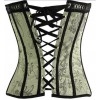 Corset arabesque en satin damassé Chic