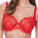 soutien-gorge à armatures plongeant Freya Fancies Rouge