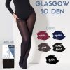 Collant lycra satiné noir 50 deniers multifibre Cette Glasgow