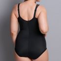 Body Rosa Faia grande taille noir