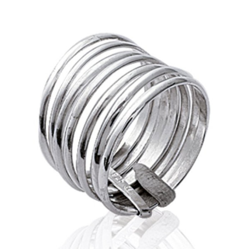 Bague Femme Argent Massif 925 – Anneau Simple Et élégant Taille 52